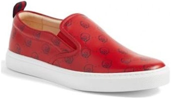 GUCCI古馳 牛皮 時尚板鞋 男款 紅色 Order GUCCI古馳 牛皮 時尚板鞋 男款 紅色