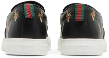 Gucci 黑色蜜蜂图案一脚蹬鞋 407364-AXWB0-1076 Details for Gucci 黑色蜜蜂图案一脚蹬鞋 407364-AXWB0-1076