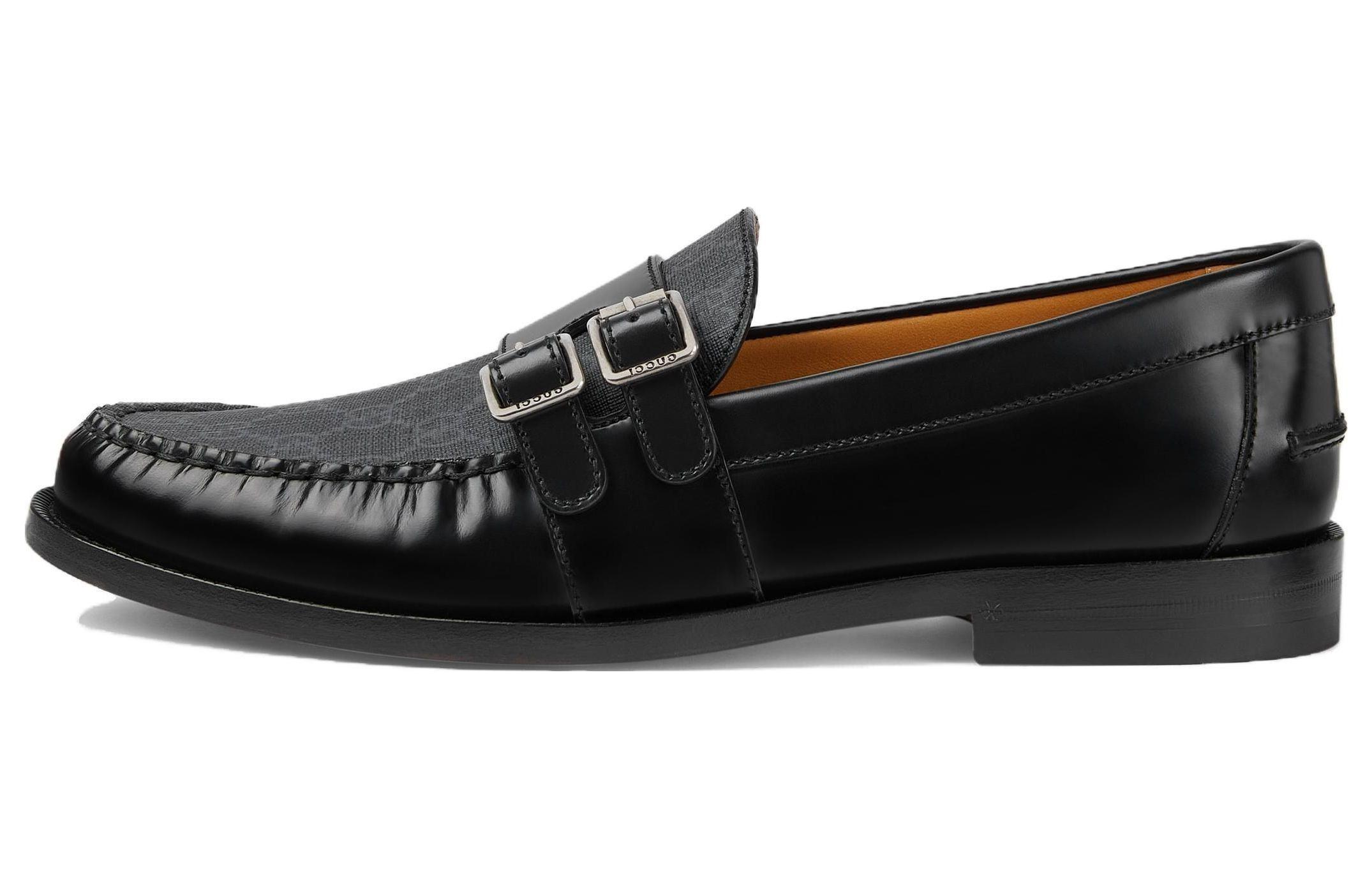 Gucci Buckle Loafer 'GG Monogram - Black' 762312-17X30-1000