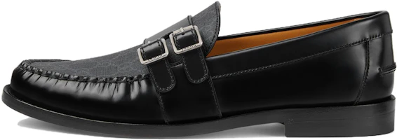Gucci Buckle Loafer 'GG Monogram - Black' 762312-17X30-1000 Gucci Buckle Loafer 'GG Monogram - Black' 762312-17X30-1000