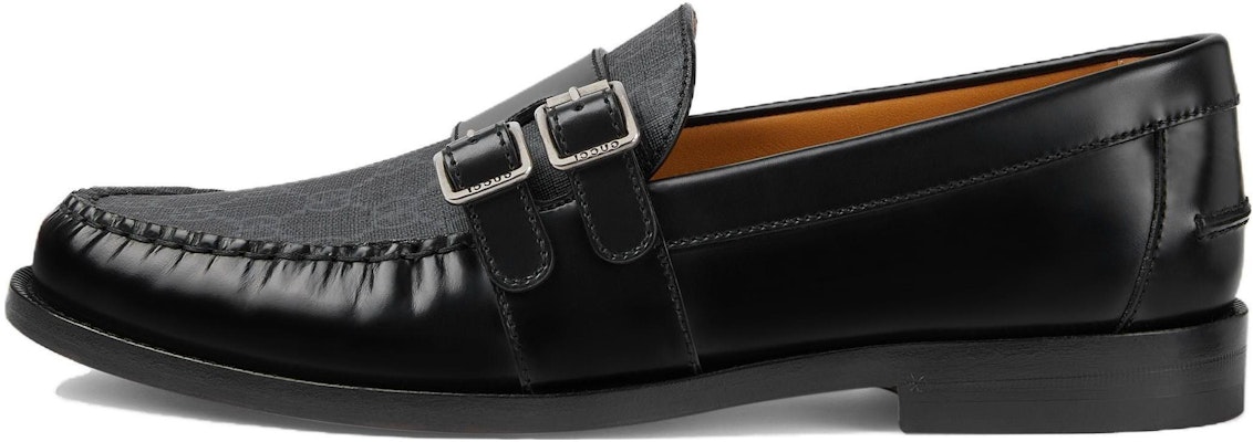 Loafer Berbuckle Gucci 'GG Monogram - Hitam' 762312-17X30-1000 Buy Loafer Berbuckle Gucci 'GG Monogram - Hitam' 762312-17X30-1000
