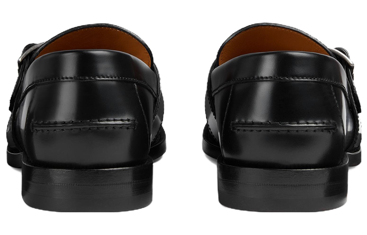 Purchase Loafer Berbuckle Gucci 'GG Monogram - Hitam' 762312-17X30-1000