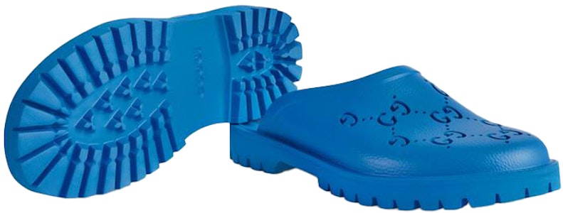 グッチ スリップオンサンダル (ブライトブルー) 655517-JFB00-4344 Purchase グッチ スリップオンサンダル (ブライトブルー) 655517-JFB00-4344