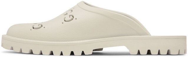 Sandal Gesper Gucci Slip On 'Cut Out Monogram - Mystic White' 655517-JFB00-9022 Purchase Sandal Gesper Gucci Slip On 'Cut Out Monogram - Mystic White' 655517-JFB00-9022