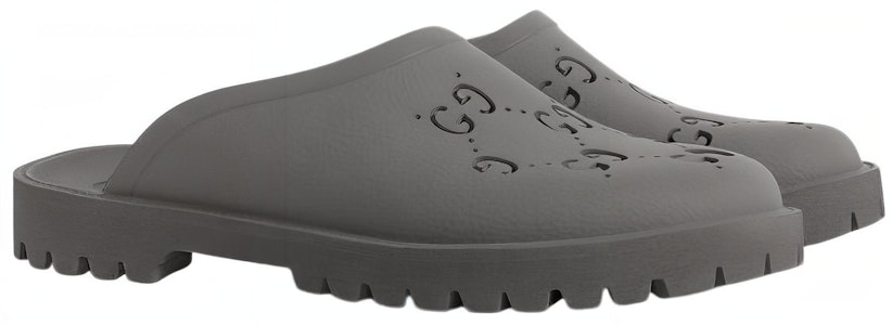 古驰灰色一脚蹬凉鞋 655517-JFB00-1126 Lookbook 古驰灰色一脚蹬凉鞋 655517-JFB00-1126