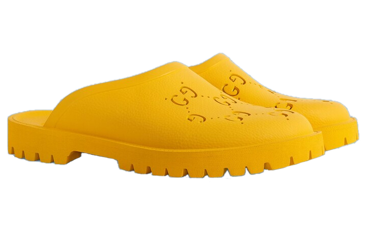 Order GUCCI古馳 時尚涼拖 男款 黃色
