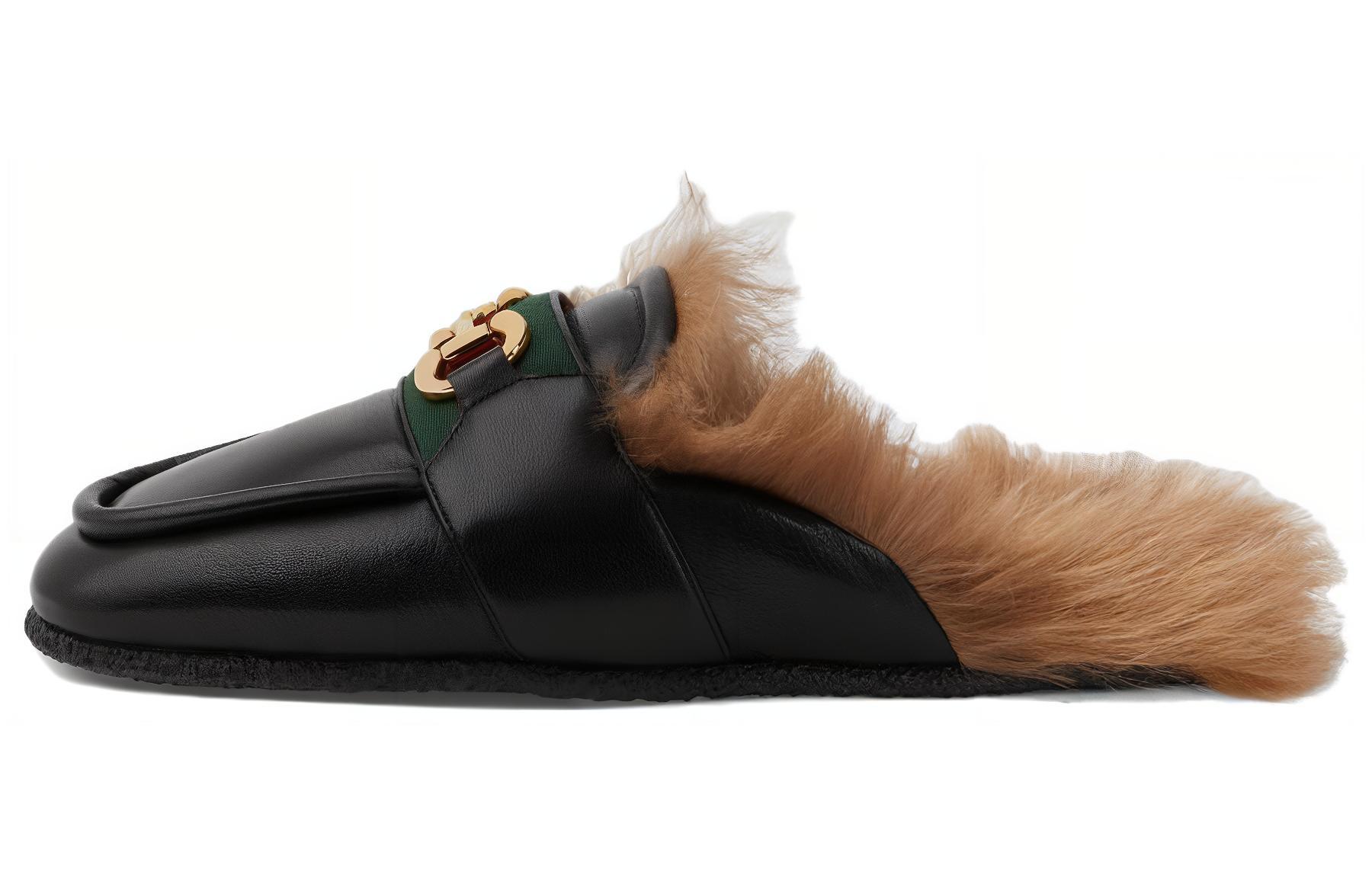 Gucci Slipper 'Horsebit - Black' 760778-AACON-1158