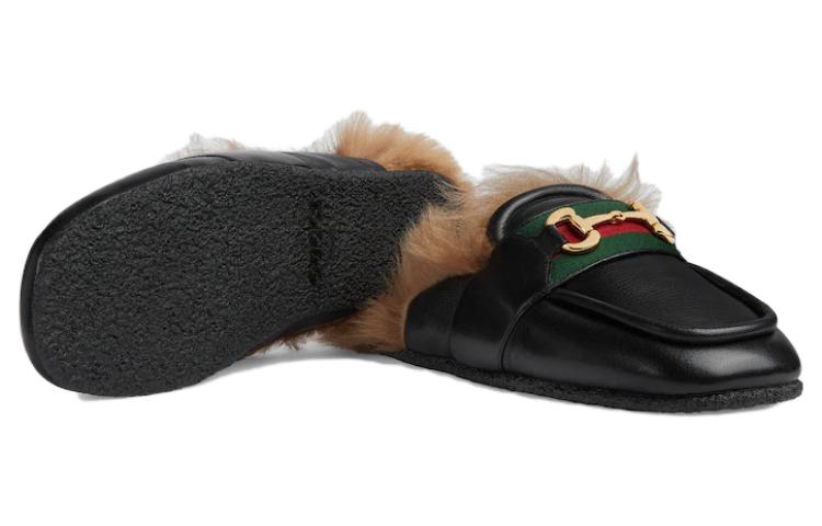 Gucci Slipper 'Horsebit - Black' 圖 5