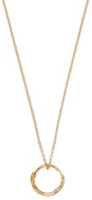 GUCCI Snake Ring Pendant Necklace 18K Gold Jewelry. 461994J85008000 GUCCI Snake Ring Pendant Necklace 18K Gold Jewelry. 461994J85008000