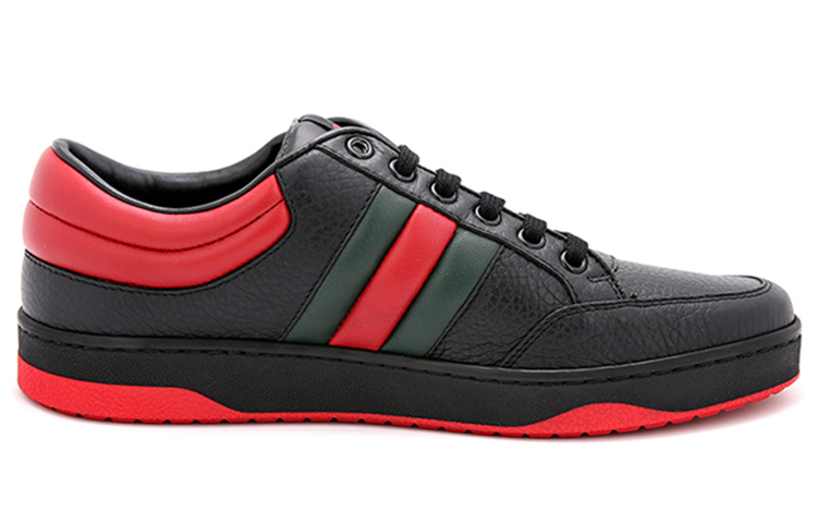 Order Gucci Sneaker 'Black Red' 407330-DEF30-1074