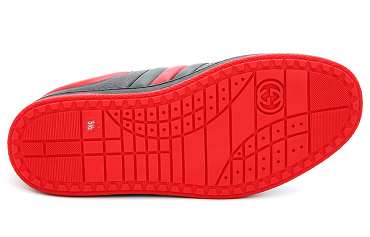 Purchase Gucci Sneaker 'Black Red' 407330-DEF30-1074