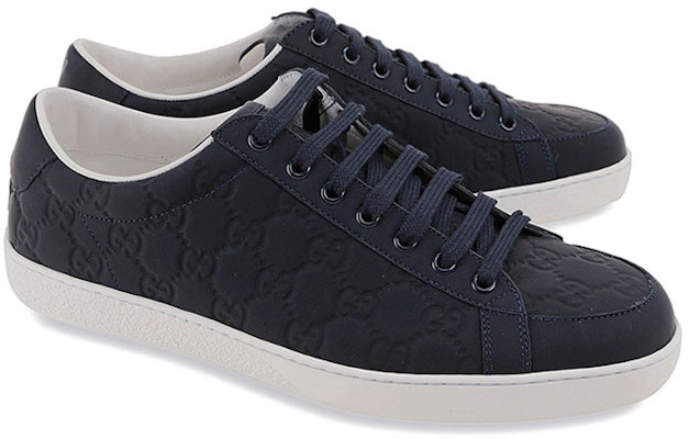 Gucci Kasut Sukan 'Biru' 322734-AF710-4009 Lookbook Gucci Kasut Sukan 'Biru' 322734-AF710-4009