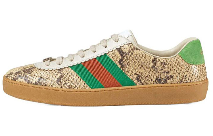 Gucci Sneaker 'Brown Snakeskin' 521681-LRO60-9460
