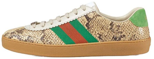 Gucci Sneaker 'Brown Snakeskin' 521681-LRO60-9460 Gucci Sneaker 'Brown Snakeskin' 521681-LRO60-9460