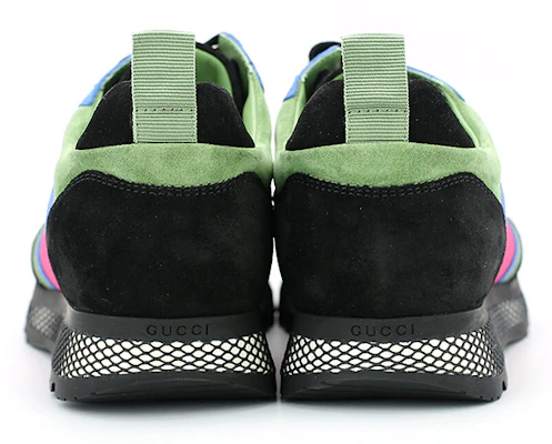 Gucci Sneaker 'Green Pink Blue Colorblock' 368488-CRJ20-1075 Shop Gucci Sneaker 'Green Pink Blue Colorblock' 368488-CRJ20-1075