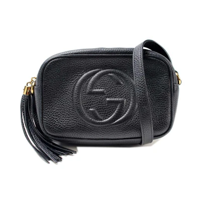 Gucci Soho Disco Leather Mini Black