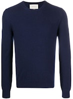 Gucci Solid Blue Crewneck Knit Sweater 597736-XKA5B-4440 Gucci Solid Blue Crewneck Knit Sweater 597736-XKA5B-4440
