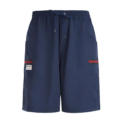 Gucci Solid Color Casual Shorts in Navy Blue 604172-XDA17-4206