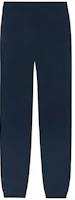 Gucci Solid Color Elastic Waist Cashmere Pants Dark Blue 763314-XKDOB-4440 Gucci Solid Color Elastic Waist Cashmere Pants Dark Blue 763314-XKDOB-4440