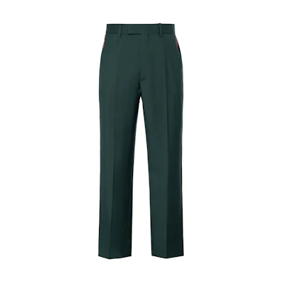 Gucci Solid Color Straight Leg Casual Pants 698813-Z8A18-3100