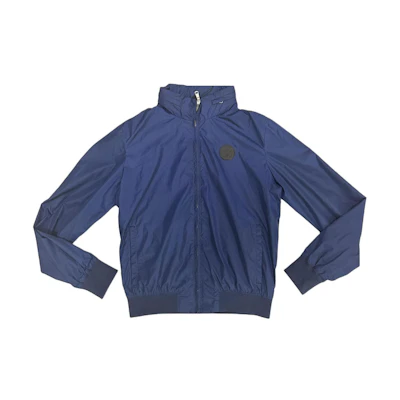 Gucci Solid Logo Zipper Pocket Long Sleeve Jacket Men’s Blue 439368-Z9687-BLUE