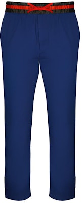 Pantalones Casuales Gucci Azul Marino Sólido con Cordón Ajustable 591052-ZADA4-4307 Buy Pantalones Casuales Gucci Azul Marino Sólido con Cordón Ajustable 591052-ZADA4-4307