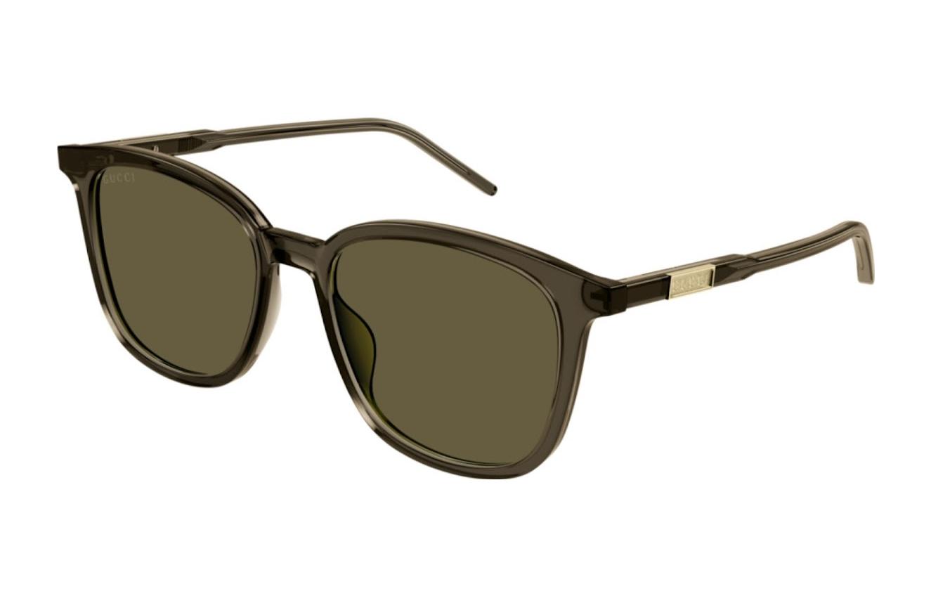 GUCCI Square Acetate Sunglasses Unisex Green GG1158SK-002