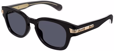 Gucci Square Frame Sunglasses Black/Grey (GG1518S-001-FR) Gucci Square Frame Sunglasses Black/Grey (GG1518S-001-FR)