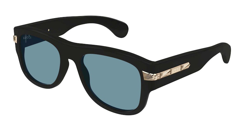 Buy Gafas de Sol Gucci Cuadradas Negro/Azul Claro (GG1517S-002-FR)