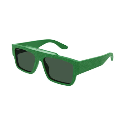 Gucci Square Frame Sunglasses Green/Green (GG1460S-007-FR)