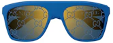 Order Gafas de Sol Gucci Cuadradas Logo Marco Azul (GG1570S-004)