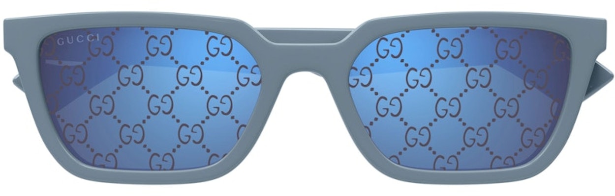 Gucci Square Logo Frame Sunglasses Light Blue/Purple (GG1539S-003-55) Order Gucci Square Logo Frame Sunglasses Light Blue/Purple (GG1539S-003-55)