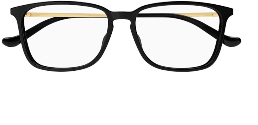 구찌 남성 블랙 사각 안경 템플 로고 플라스틱 프레임. GG1609OA001 Lookbook 구찌 남성 블랙 사각 안경 템플 로고 플라스틱 프레임. GG1609OA001