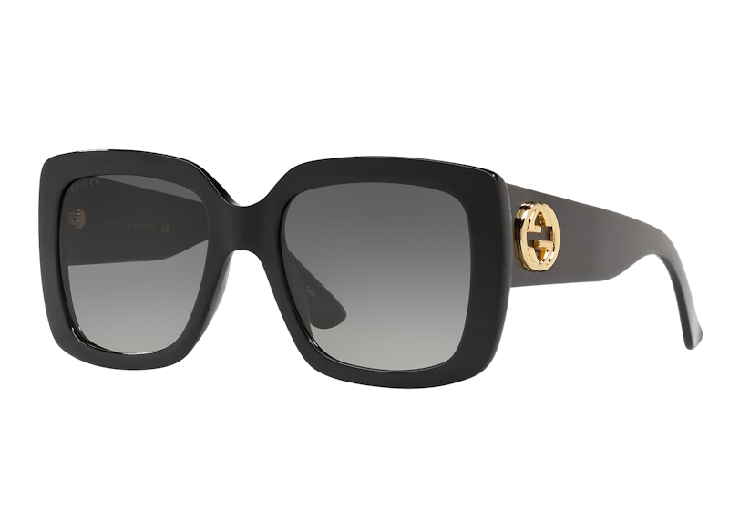 Gucci Square Sunglasses Black (GG0141Sn)