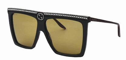 Buy Gucci Square Sunglasses Black (GG0733S-005-62)