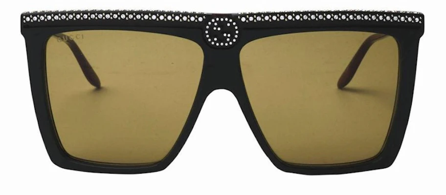 グッチ スクエア サングラス ブラック (GG0733S-005-62) Order グッチ スクエア サングラス ブラック (GG0733S-005-62)