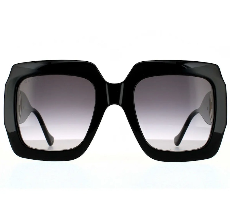 Order Gucci 黑色方形太阳镜 (GG1022S-006)