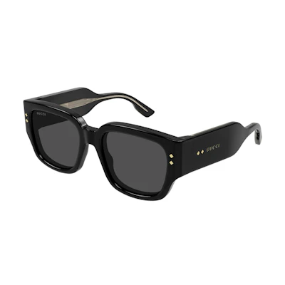 Gucci Square Sunglasses Black (GG1261S-001-54)