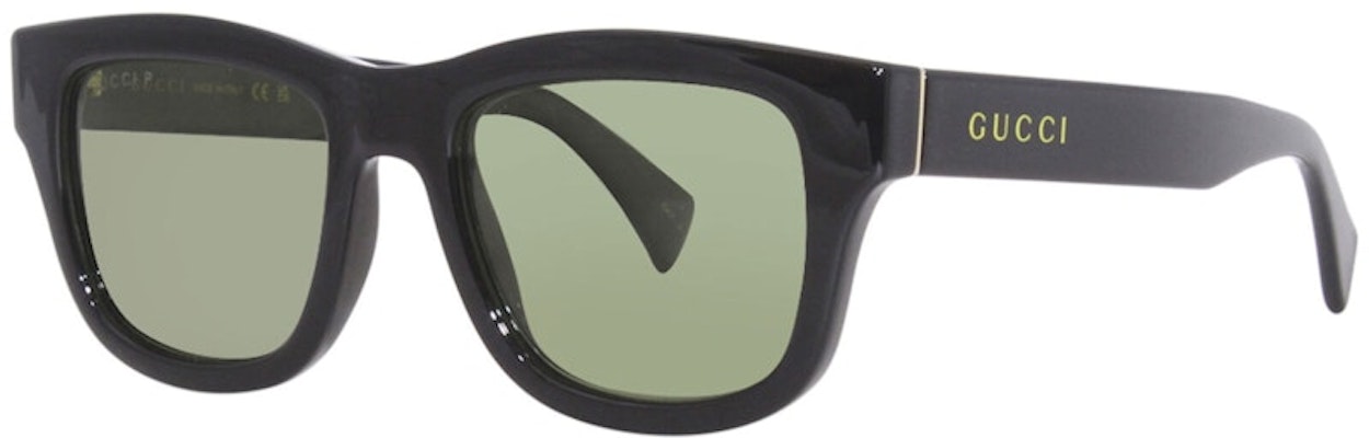 Gucci Square Sunglasses Black/Green (GG1135S-001) Buy Gucci Square Sunglasses Black/Green (GG1135S-001)