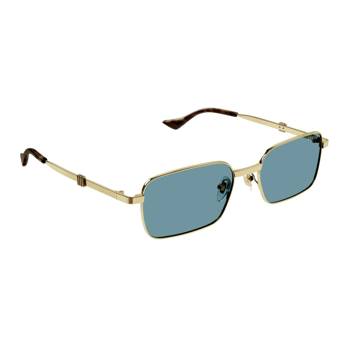 GUCCI Square Sunglasses Gold Frame for Men with Logo Design. GG1495S003 圖 4
