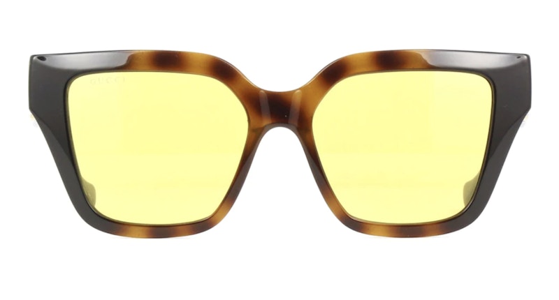Gucci Square Sunglasses Havana/Yellow (GG1023S-004-54) 圖 2