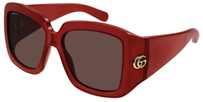 Gucci Square Sunglasses Red (GG1402S-003-FR) Gucci Square Sunglasses Red (GG1402S-003-FR)
