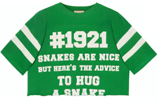 Gucci SS21 Alphabet Print T-Shirt Green Mens 659757-XJDHH-3521 Gucci SS21 Alphabet Print T-Shirt Green Mens 659757-XJDHH-3521