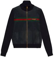 Gucci SS21 Black Logo Pattern Bomber Jacket with Stand Collar 626265-XKBFK-4330 Gucci SS21 Black Logo Pattern Bomber Jacket with Stand Collar 626265-XKBFK-4330
