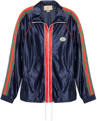 Gucci SS21 Jaket Track Lengan Raglan Biru 655341-XJDF1-4330 Buy Gucci SS21 Jaket Track Lengan Raglan Biru 655341-XJDF1-4330