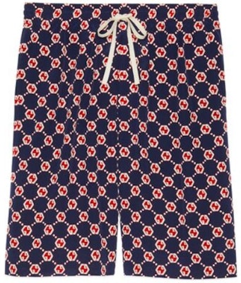 Gucci Seluar Pendek Sutera Biru SS21 dengan Corak Logo Keseluruhan. 654859-ZAF9W-4759 Buy Gucci Seluar Pendek Sutera Biru SS21 dengan Corak Logo Keseluruhan. 654859-ZAF9W-4759