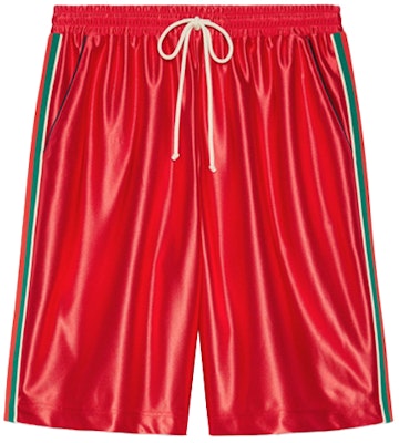 Gucci SS21 Red Striped Knit Trim Shorts 659460-XJDI9-6429 Buy Gucci SS21 Red Striped Knit Trim Shorts 659460-XJDI9-6429