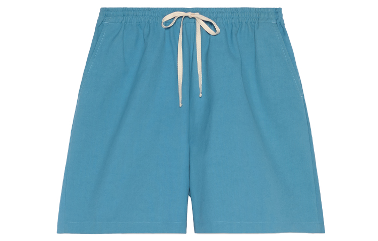 Gucci SS21 Solid Animal Embroidery Drawstring Shorts Collection 659825-ZAGP5-4371