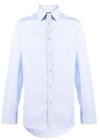 Gucci SS21 Solid Button-Up Cotton Long Sleeve Shirt Light Blue 625884-Z3854-4910 Gucci SS21 Solid Button-Up Cotton Long Sleeve Shirt Light Blue 625884-Z3854-4910