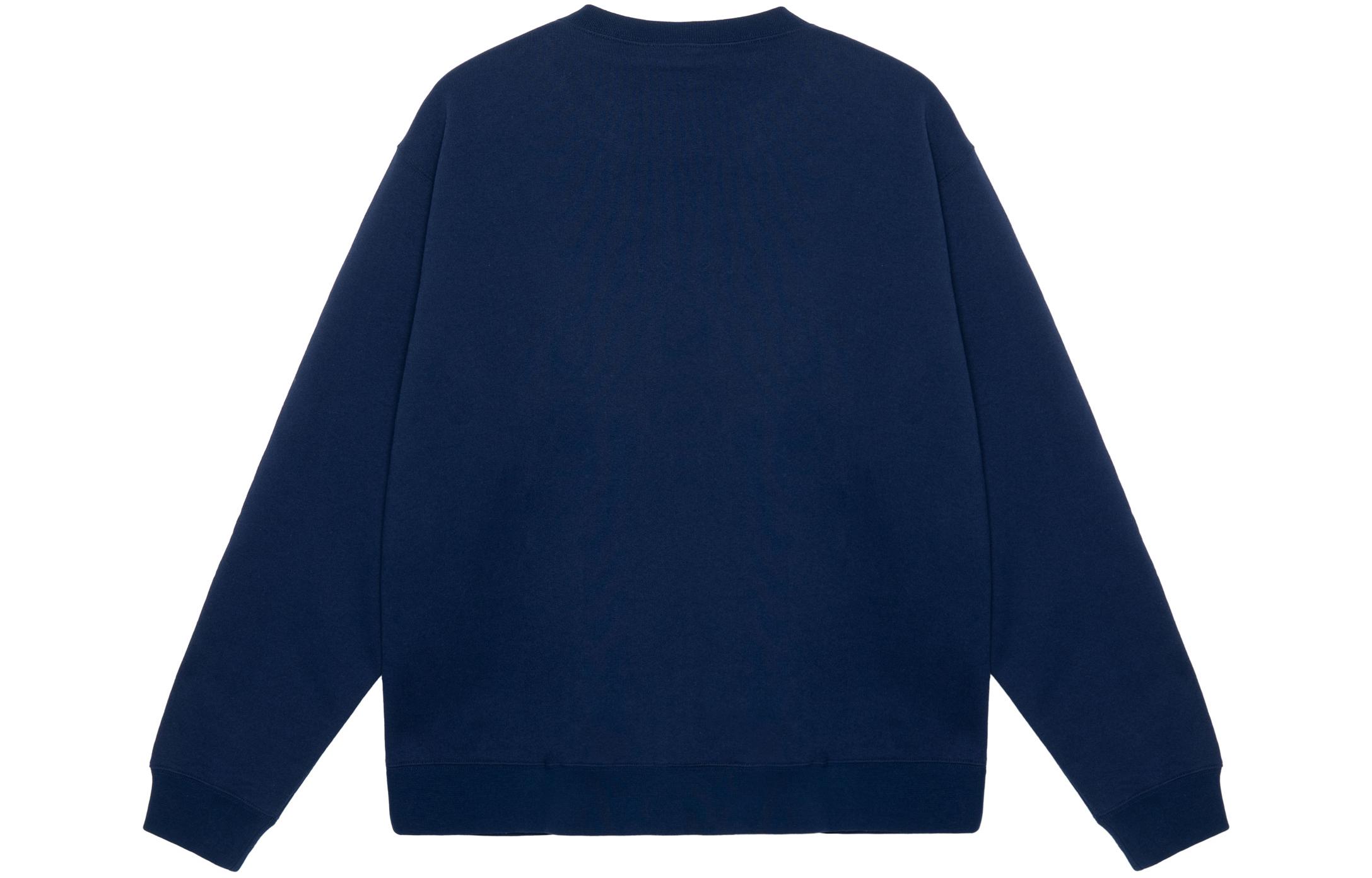 Lookbook GUCCI SS22 1921 Koleksi Logo Baju Crewneck Lengan Panjang Biru Lelaki 626990-XJD7O-4409